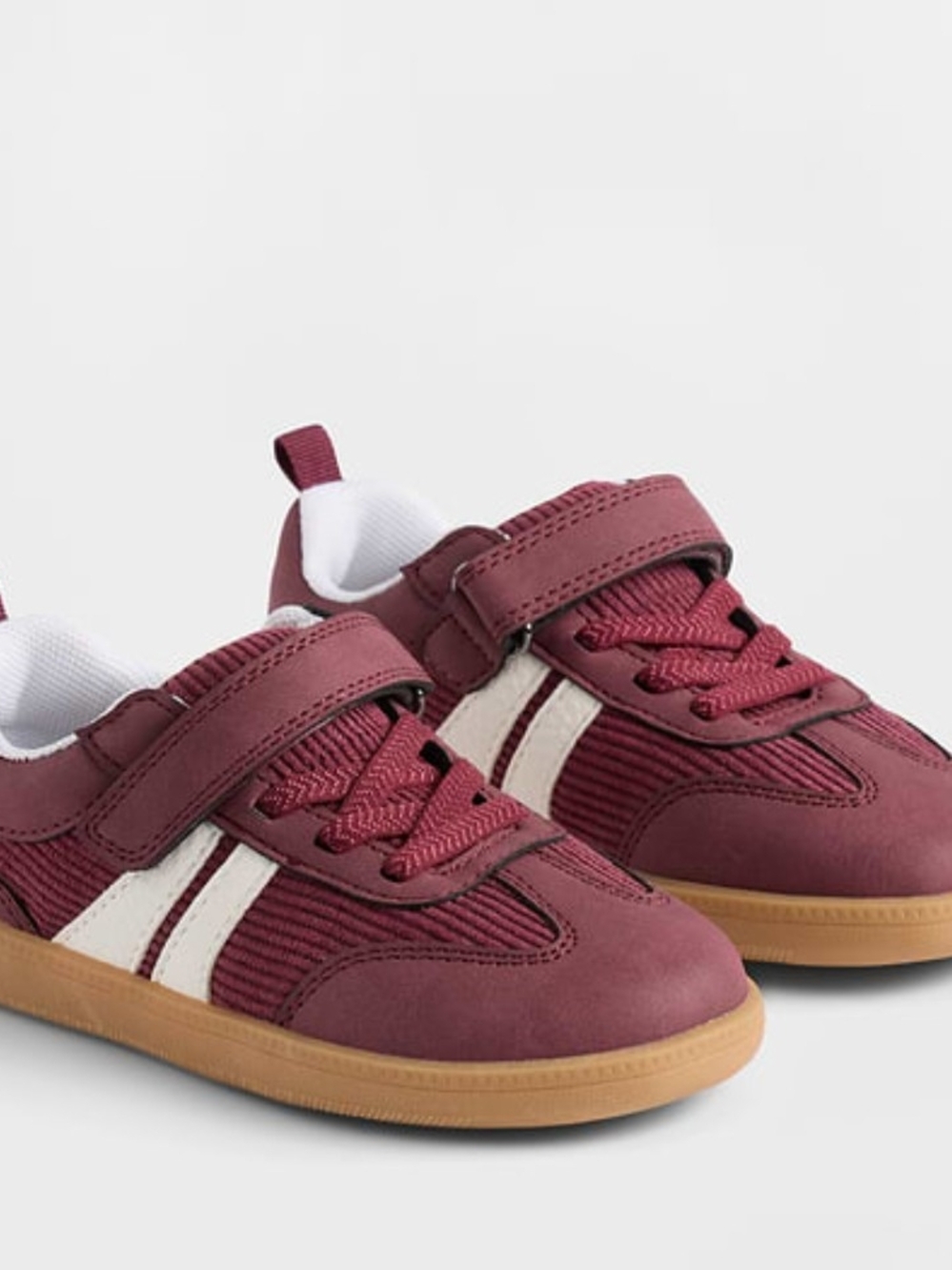 GAP Toddler Curdoroy Sneakers with White Stripe